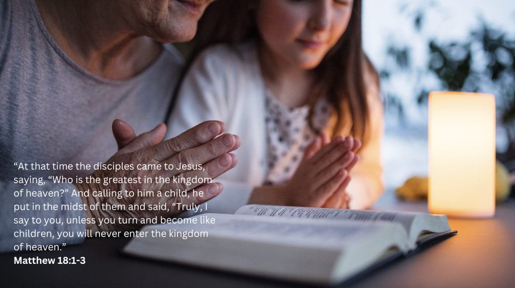 Praying with children